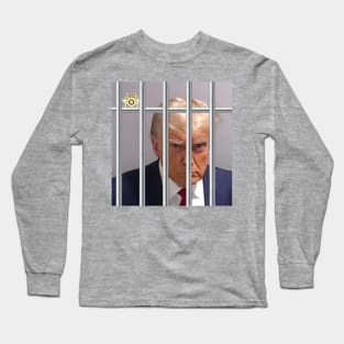 Trump Mugshot Long Sleeve T-Shirt